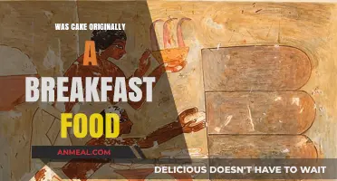 Was Cake Once a Morning Treat? Exploring Its Breakfast Origins