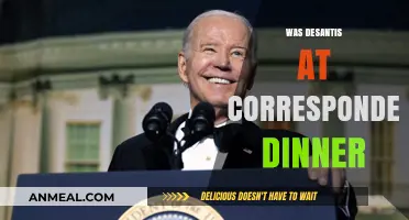 Did Ron DeSantis Attend the White House Correspondents' Dinner?