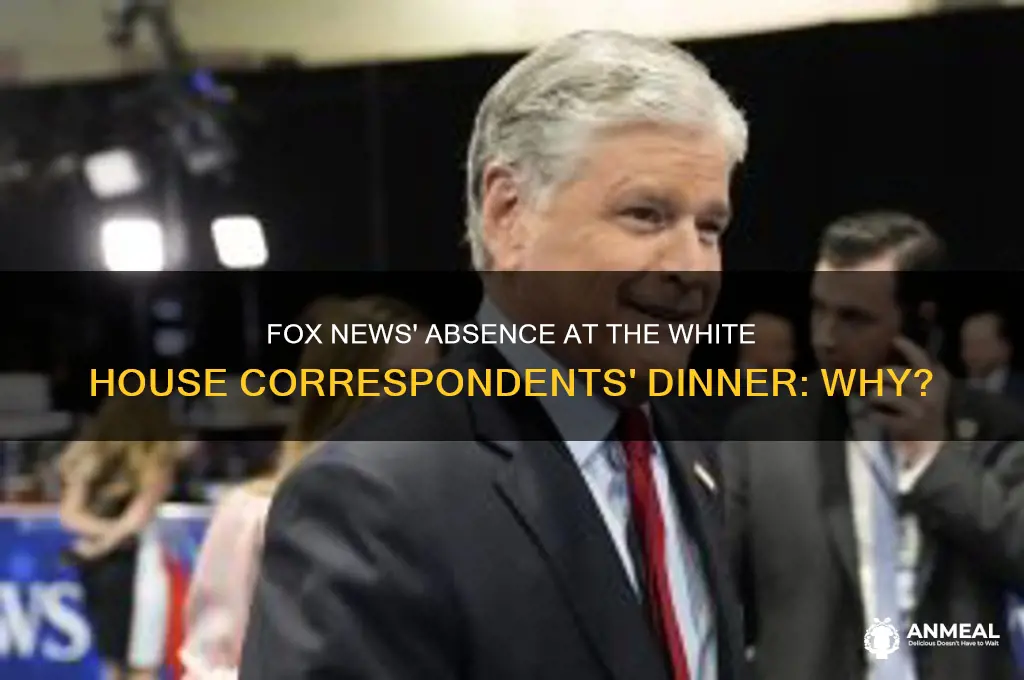 was fox news in coresspondent dinner