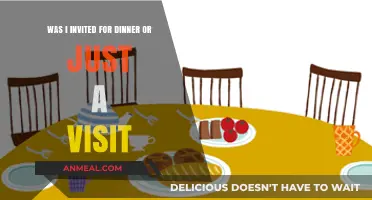 Dinner or Just a Visit? Decoding the Ambiguous Invitation