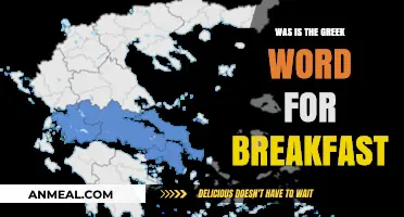 Exploring Greek Culture: Unveiling the Traditional Word for Breakfast