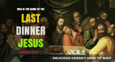 The Last Supper: Unveiling the Name of Jesus' Final Meal
