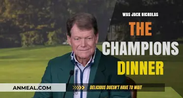 Jack Nicklaus' Iconic Champions Dinner: Tradition, Menu, and Legacy