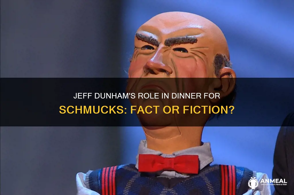 was jeff dunham in dinner with schmucks