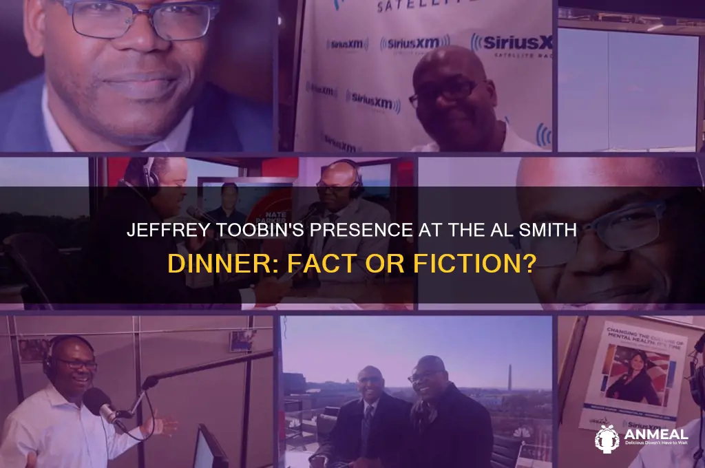 was jeffrey toobin at the al smith dinner
