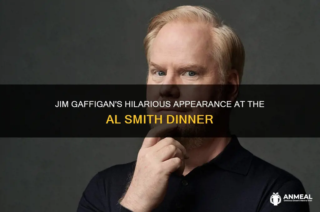 was jim gaffigan at al smith dinner