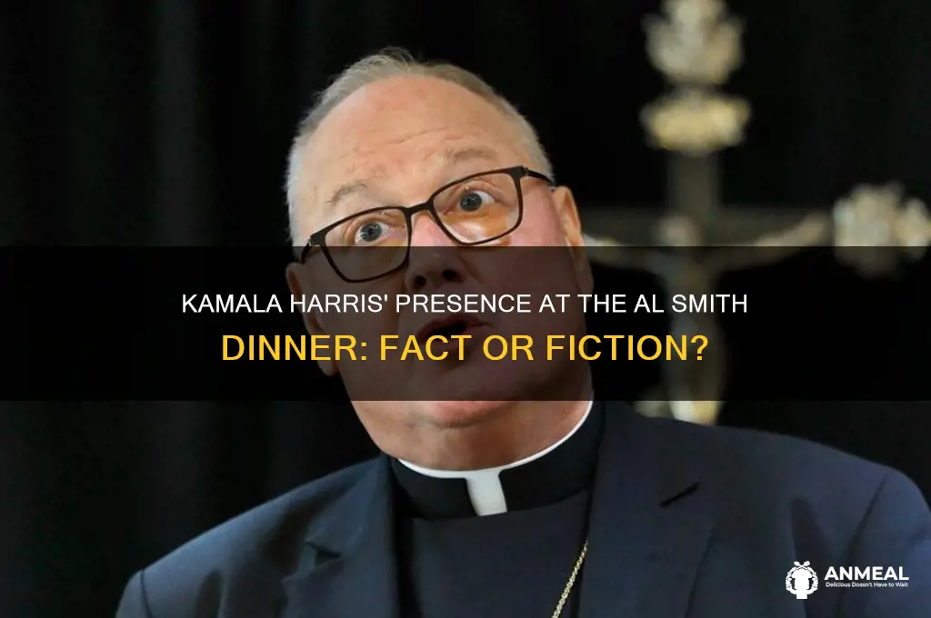 was kamala at al smith dinner