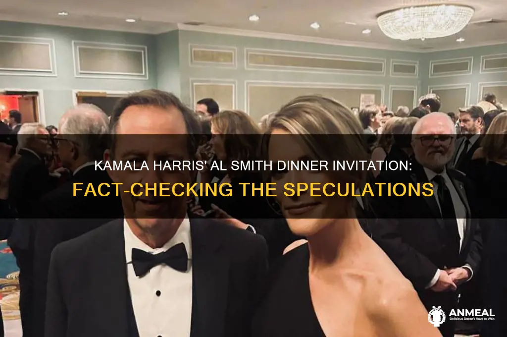 was kamala harris invited to the al smith dinner
