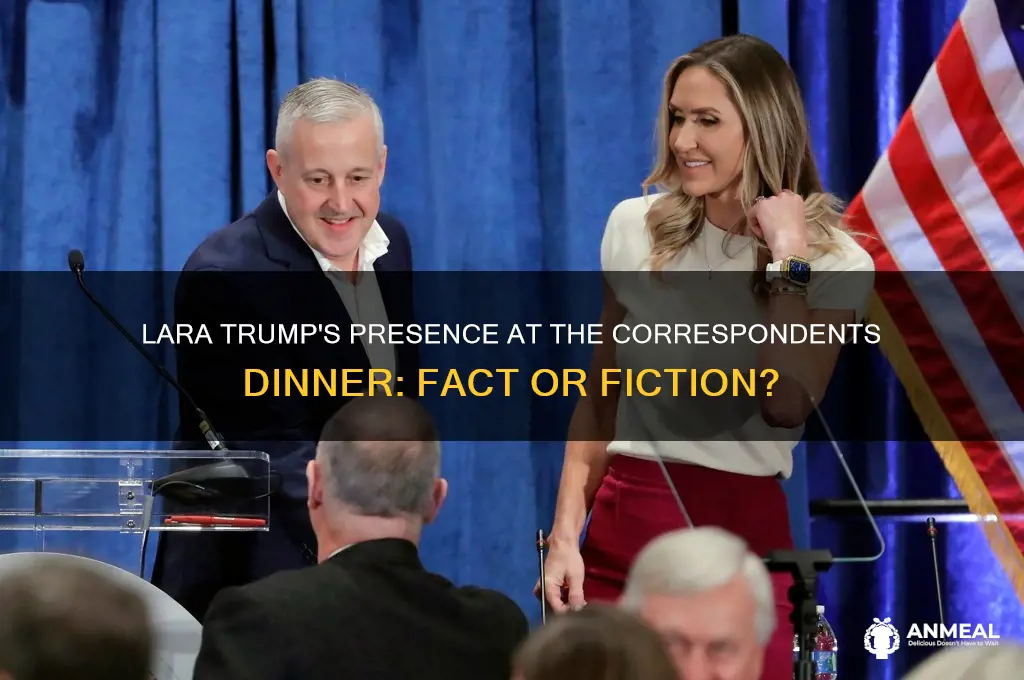 was lara trump at the correspondents dinner