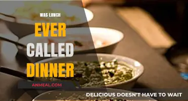 Was Lunch Ever Called Dinner? Unraveling Historical Meal Naming Conventions