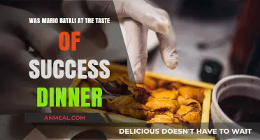 Mario Batali's Presence at the Taste of Success Dinner: Fact or Fiction?