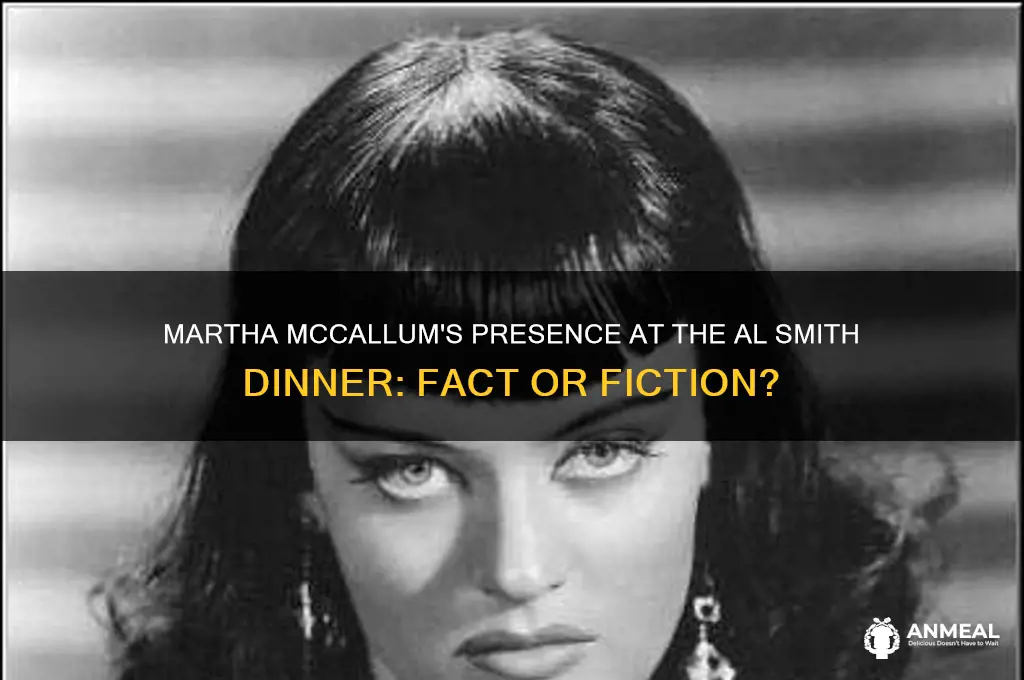 was martha mccallum at al smith dinner