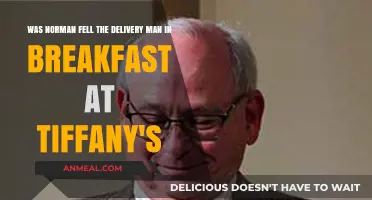 Norman Fell as the Delivery Man in Breakfast at Tiffany's?
