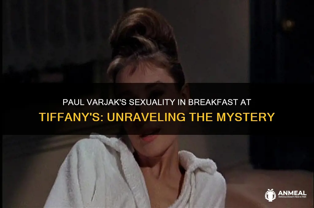 was paul varjak gay in breakfast at tiffany