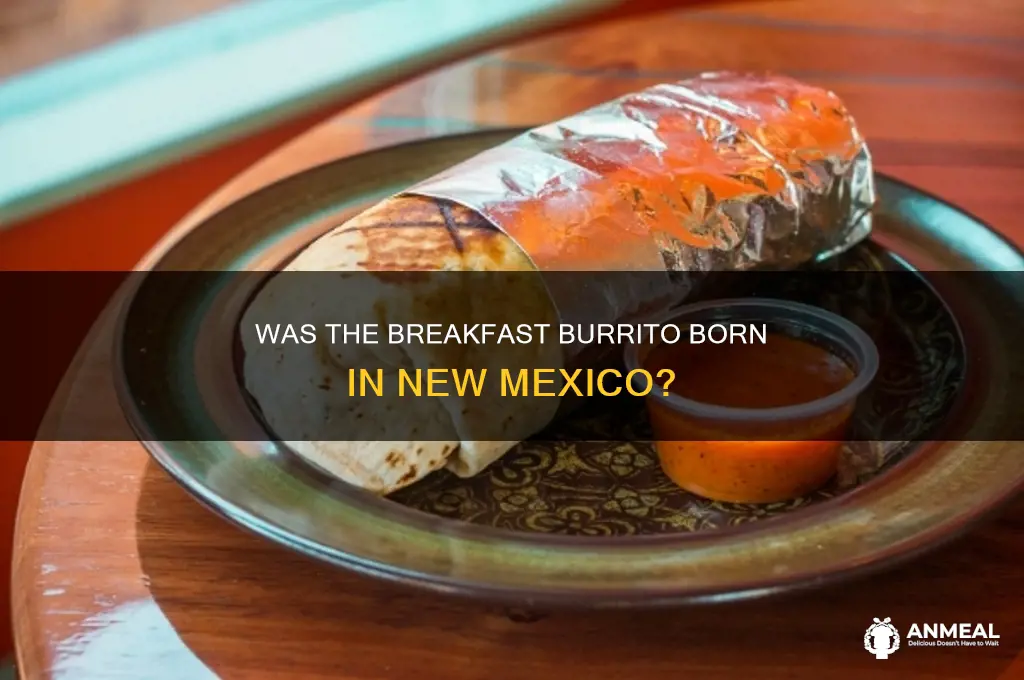 was the breakfast burrito invented in nm