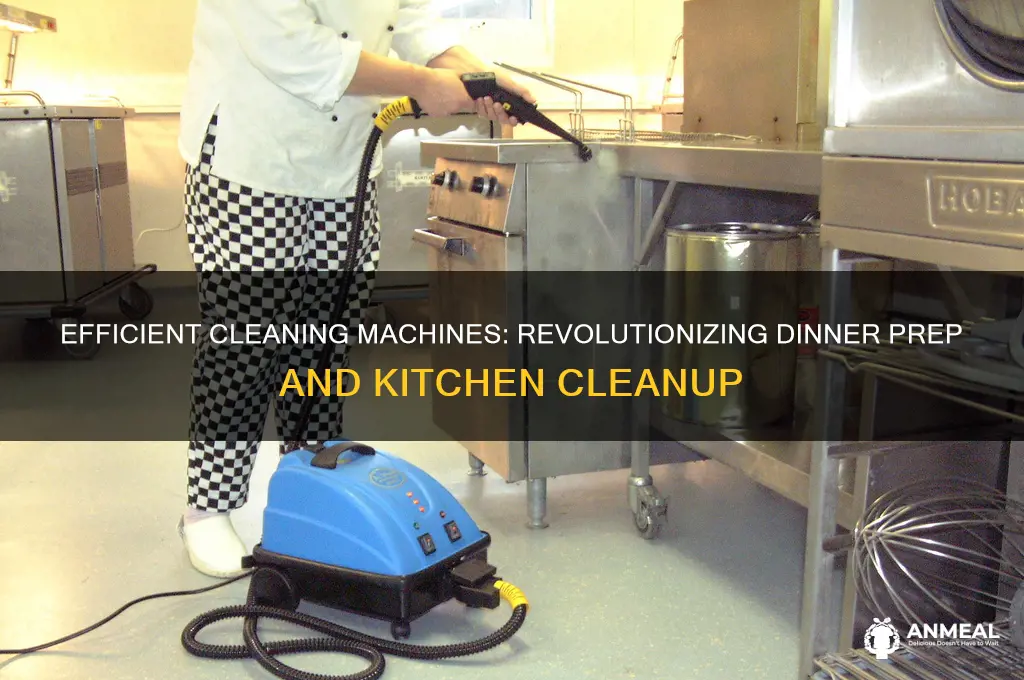 were put cleaning machine dinner
