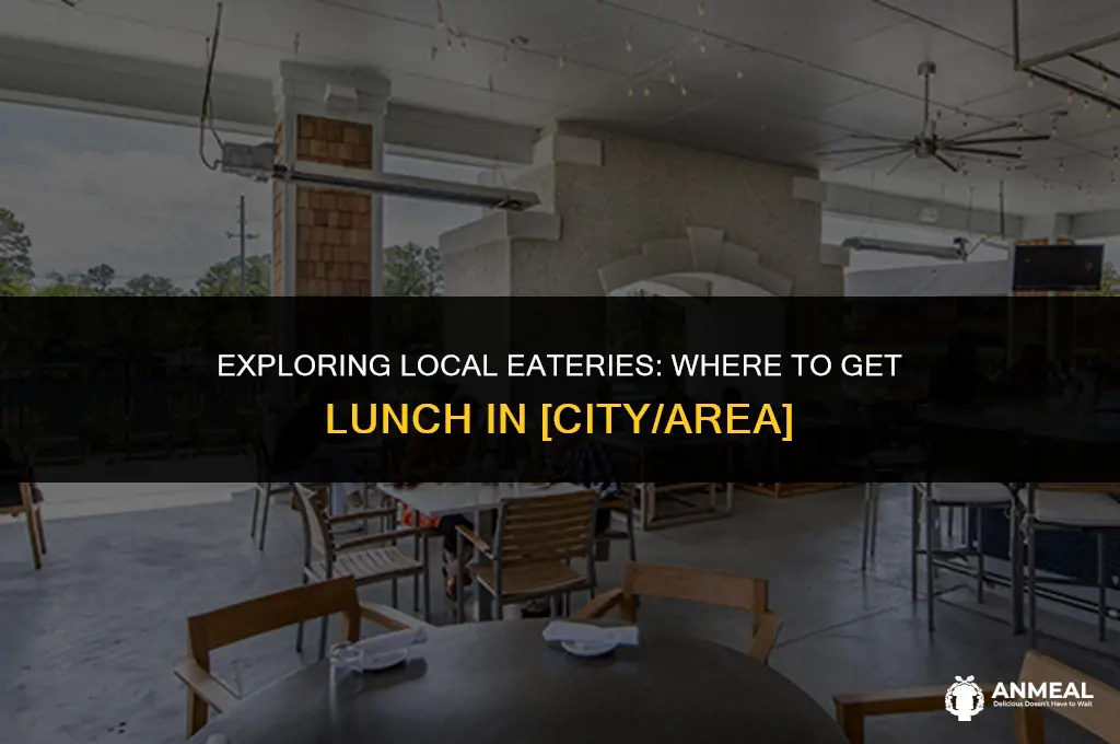 were to get lunchly