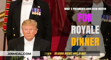 Royale Dinner Invitations: Three U.S. Presidents Honored with Exclusive Gala