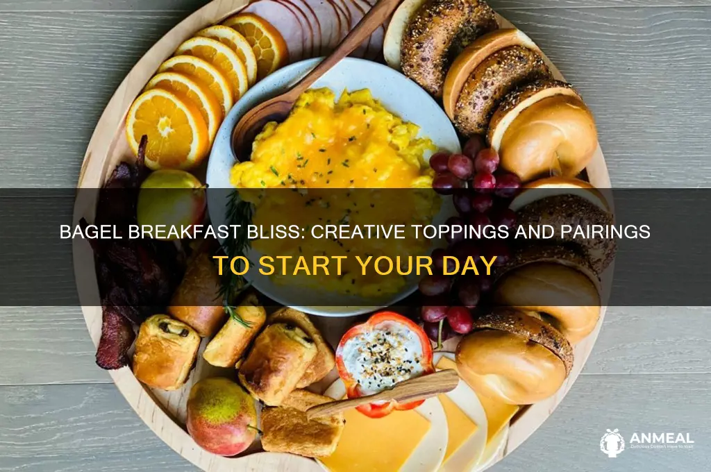 what a bagel breakfast