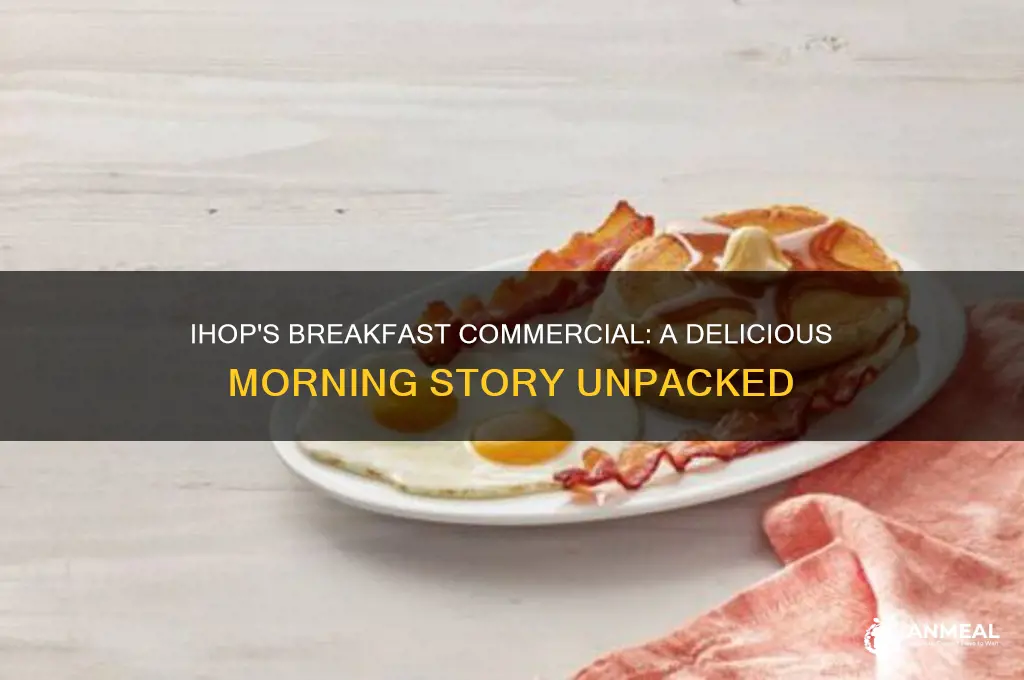 what a breakfast commercial ihop