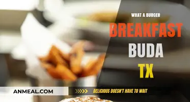 Sizzling Burger Breakfasts in Buda, TX: A Tasty Morning Adventure