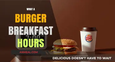 Burger Breakfast Hours: Start Your Day with a Juicy Twist