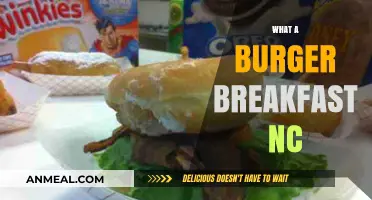North Carolina's Unique Burger Breakfast: A Tasty Morning Twist