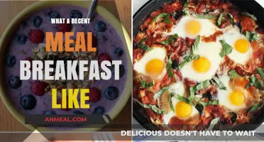 Crafting a Decent Breakfast: Simple, Nutritious, and Delicious Morning Meals