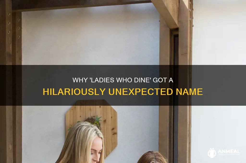 what a funny name for a womens dinner