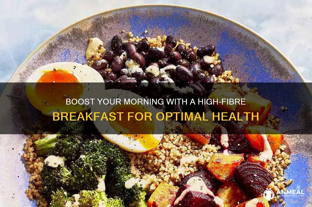 what a high fibre breakfast