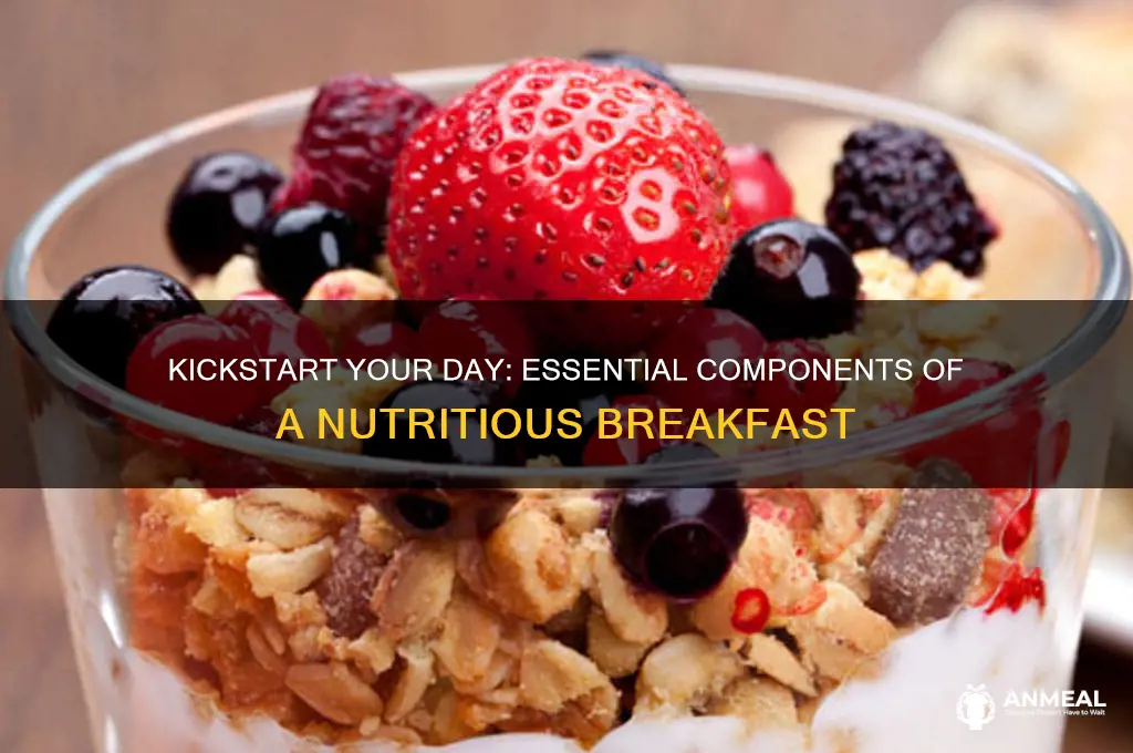 what a nutrition breakfast