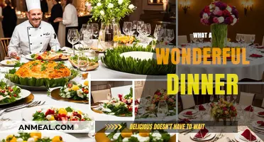 A Memorable Feast: Celebrating the Joy of a Wonderful Dinner