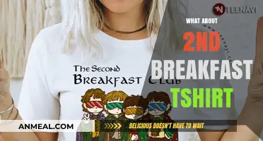 Second Breakfast T-Shirt: A Fun Fashion Statement for Foodies
