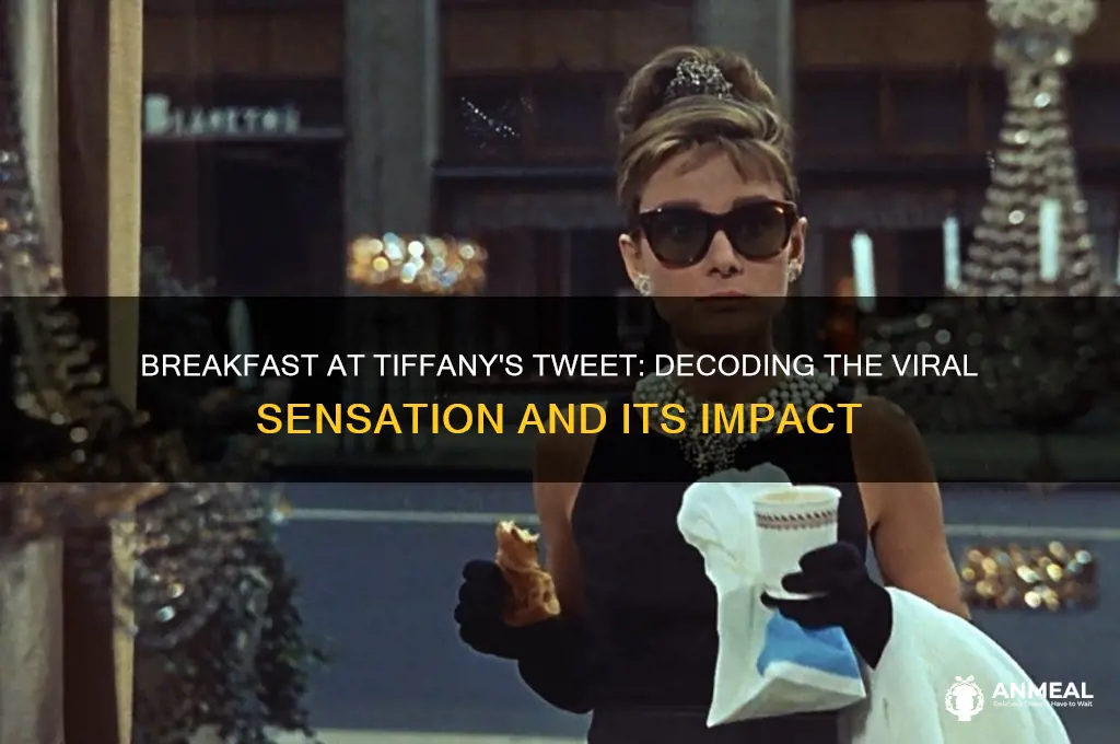 what about breakfast at tiffany