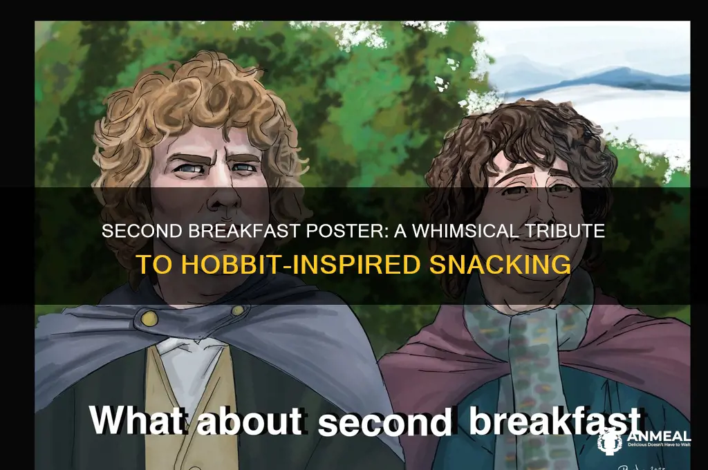 what about second breakfast poster