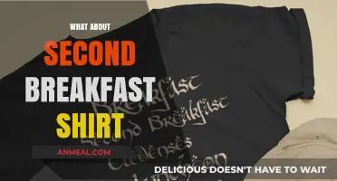 What About Second Breakfast? Fun Shirts for Foodie Fans