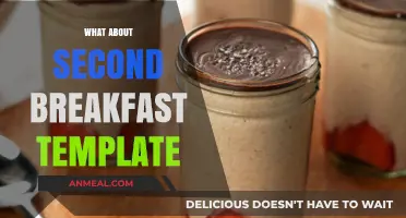 Second Breakfast Template: Elevate Your Morning Routine with Extra Fuel