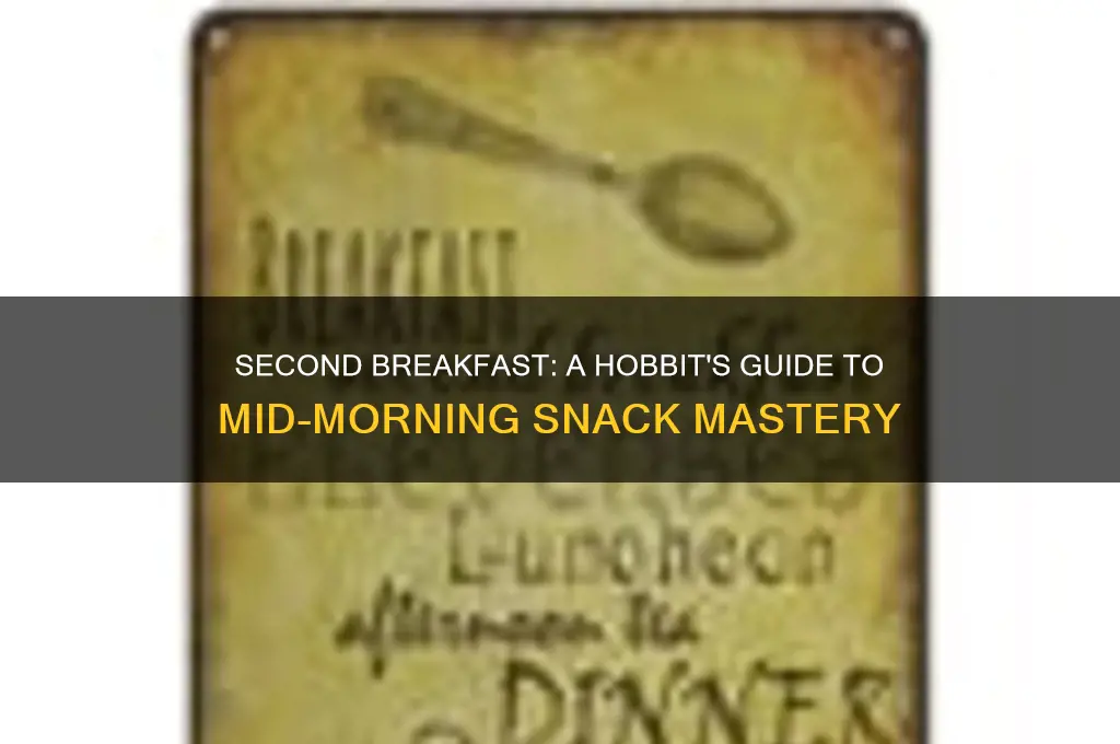 what about second breakfast text