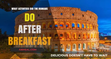 Roman Mornings: Post-Breakfast Activities and Daily Life Explored