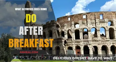 Exploring Rome's Morning Rituals: Post-Breakfast Activities and Traditions