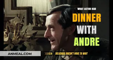 Who Shared a Memorable Dinner with Andre Gregory?