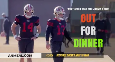 Jimmy G's Dinner Date: Adult Star Companion Revealed