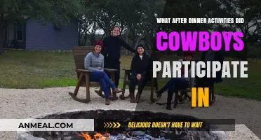 Cowboy Evenings: Leisure Activities After Dinner on the Frontier