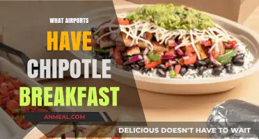 Where to Find Chipotle Breakfast at U.S. Airports