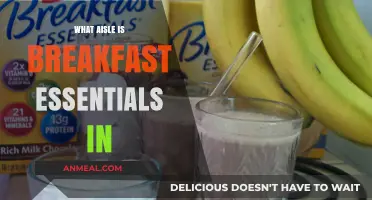 Finding Breakfast Essentials: Aisle Location Guide for Quick Shopping
