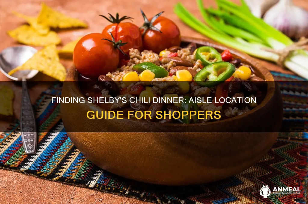 what aisle would shelby