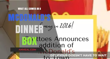 McDonald's Dinner Box Contents: A Complete Meal Breakdown