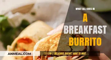 Delicious Breakfast Burrito Fillings: Eggs, Meat, Veggies, and More!