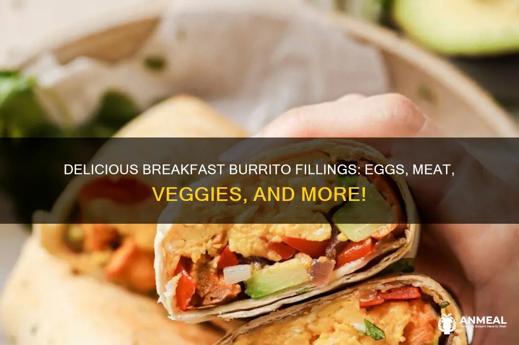 what all goes in a breakfast burrito