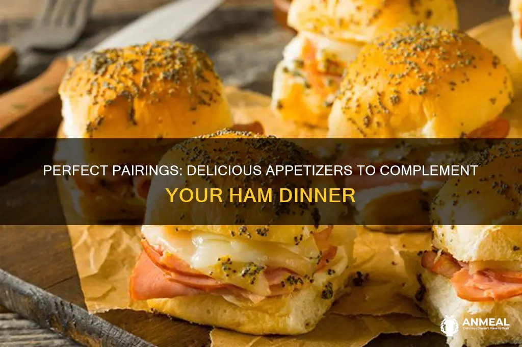what appetizer goes with ham dinner